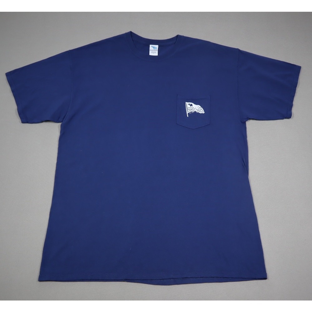 The Southern Gentleman Navy Blue Pocket Tee -‎ Size XL